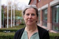 Anna Svensson, bibliotekarie och hedersdoktor.