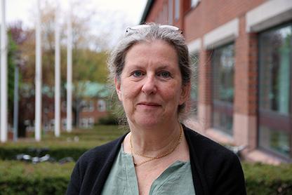 Anna Svensson, librarian and honorary doctor.
