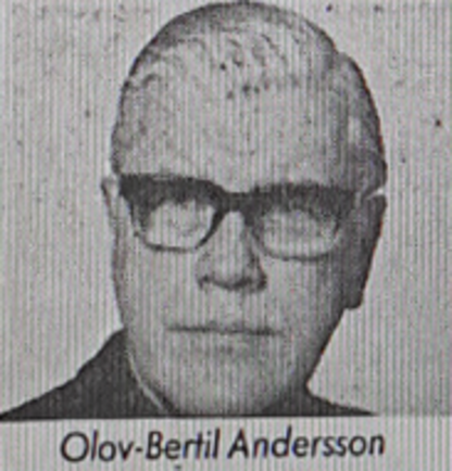 Sinologen Olov Bertil Anderson (1920-1993), ur Svenska Dagbladet 14 augusti 1986.