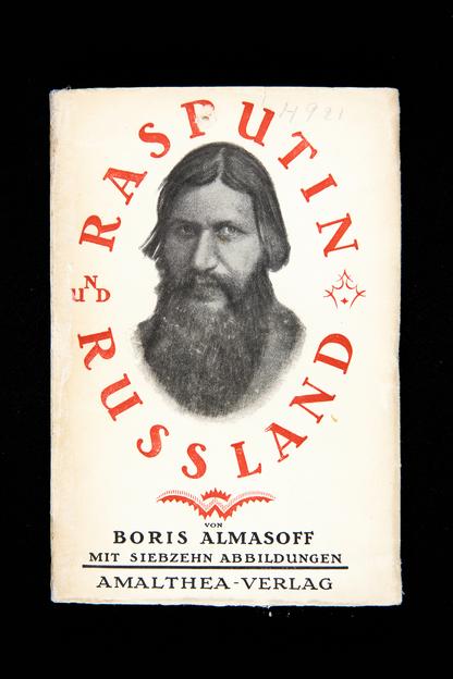 Boris Almasoff's Rasputin und Russland, 1924.
