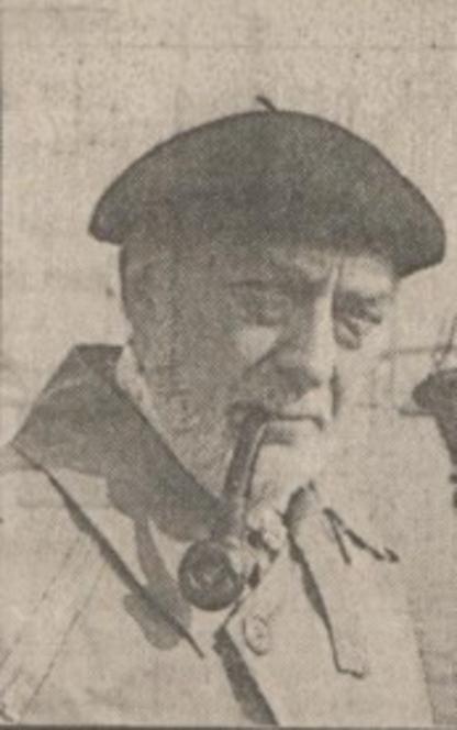 Jo Erich Kuhn (1925-2010). From Göteborgs-Posten, April 21st, 1985.
