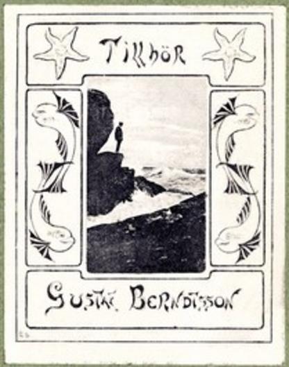 Ett av Gustaf Berndtssons exlibris.