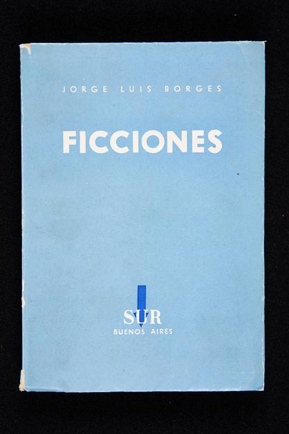 Bokomslag till Jorge Luis Borges bok Ficciones.